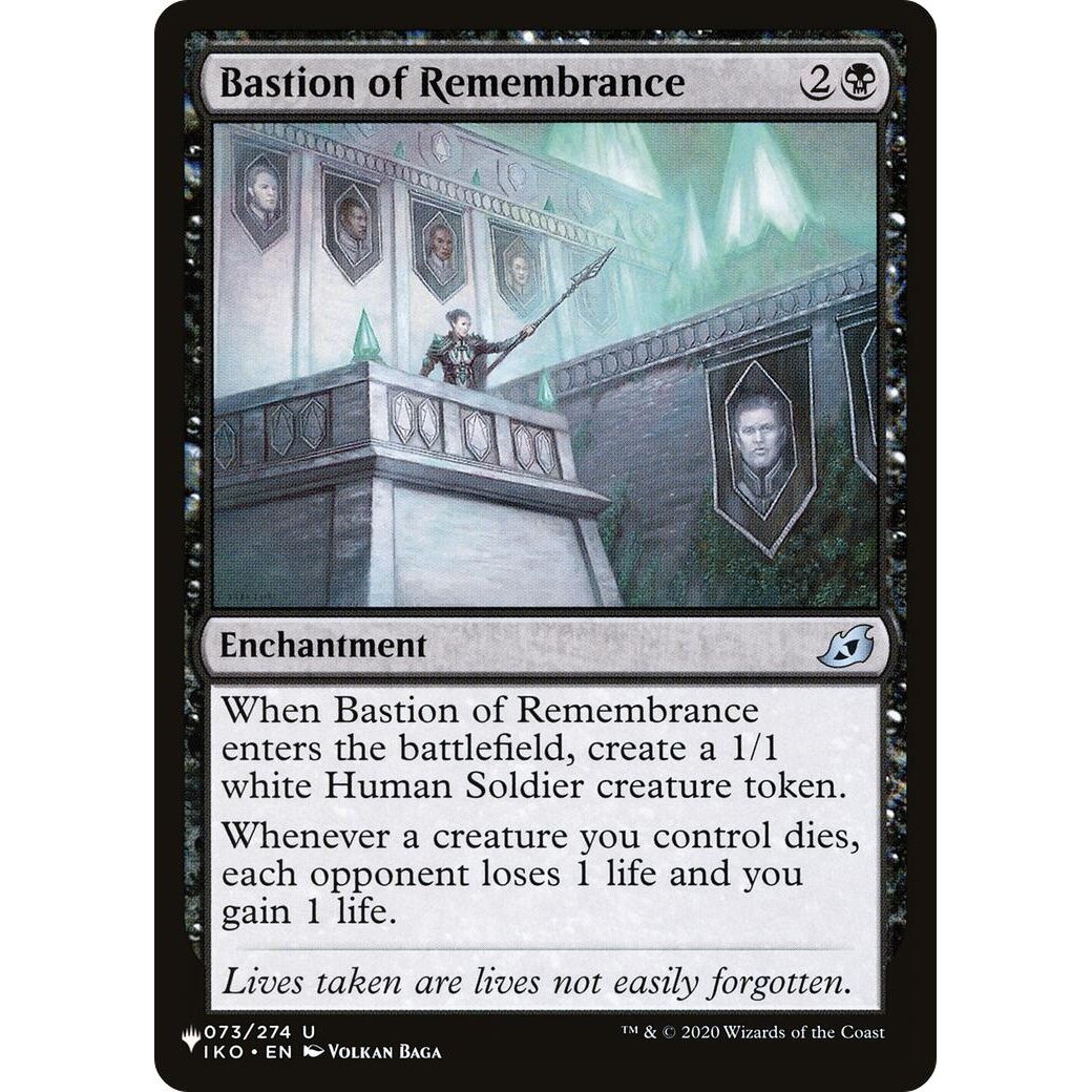 Image for Bastion of Remembrance (073/274) (LIST) - Magic: The Gathering