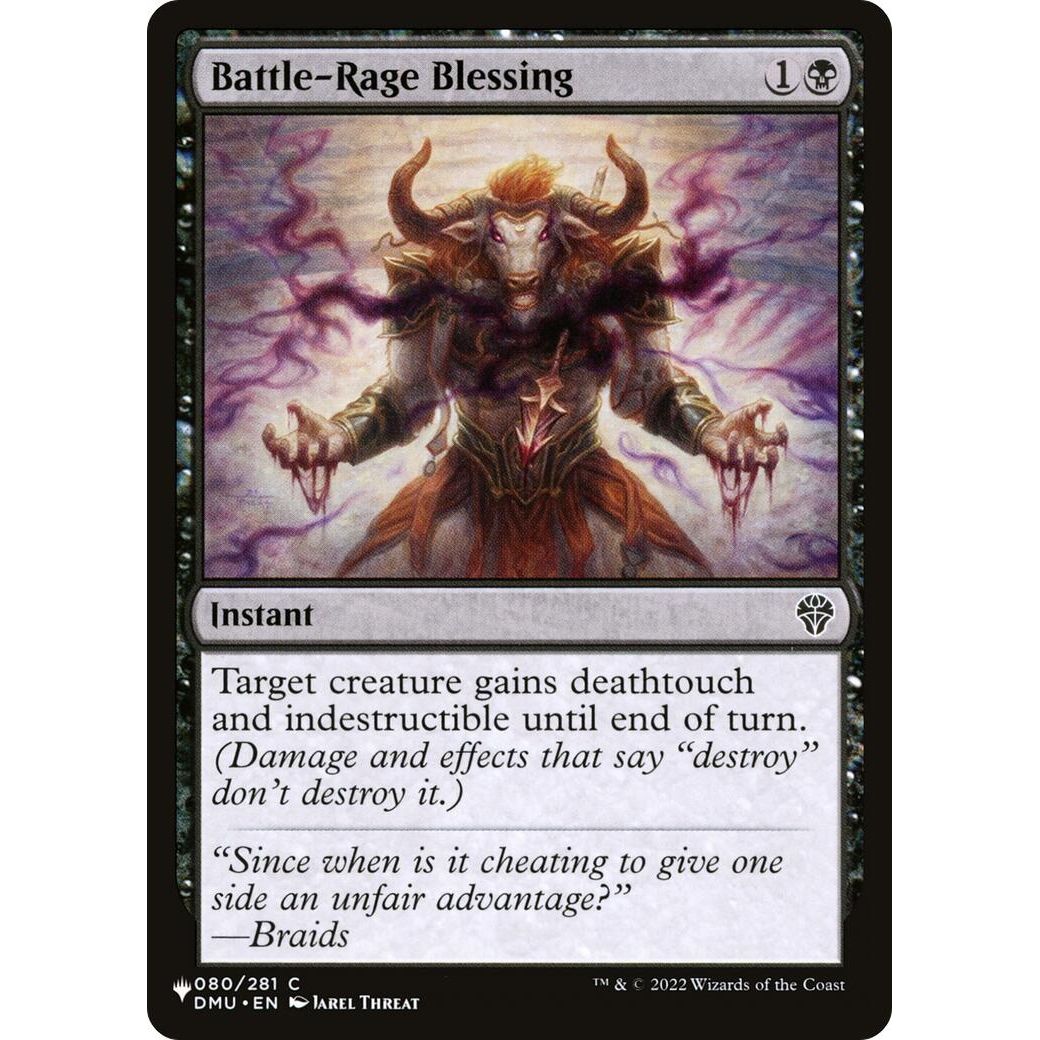 Image for Battle-Rage Blessing (080/281) (LIST) - Magic: The Gathering