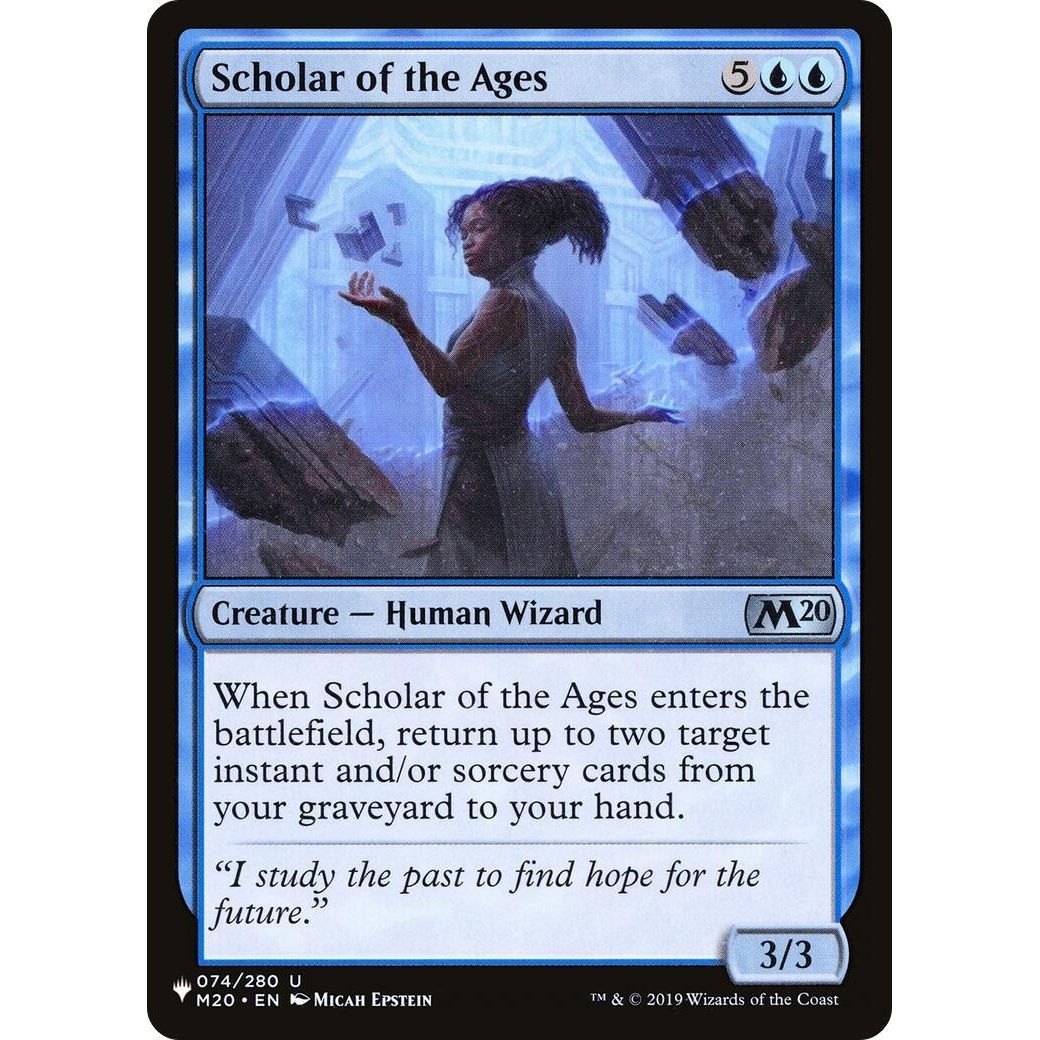 Image for Scholar of the Ages (074/280) (LIST) - Magic: The Gathering