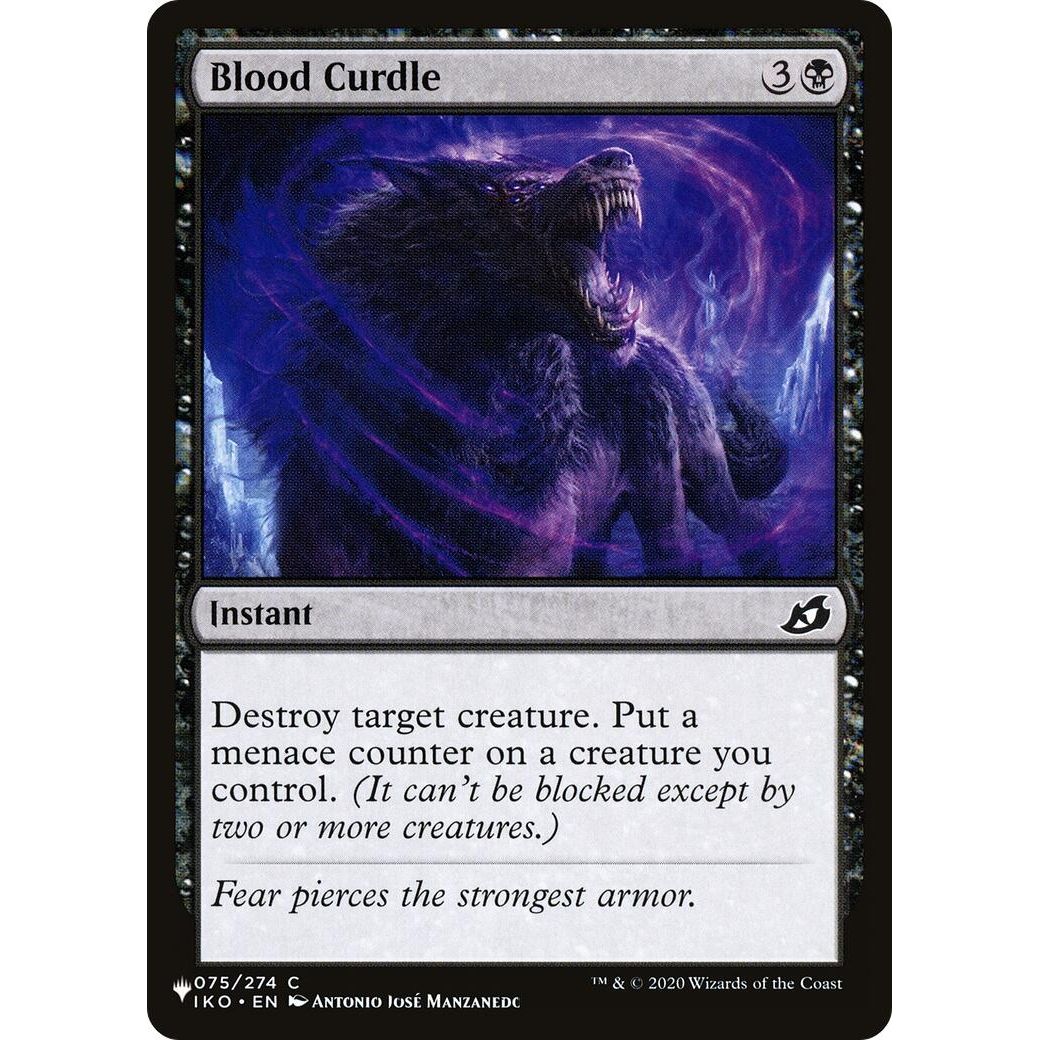 Image for Blood Curdle (075/274) (LIST) - Magic: The Gathering