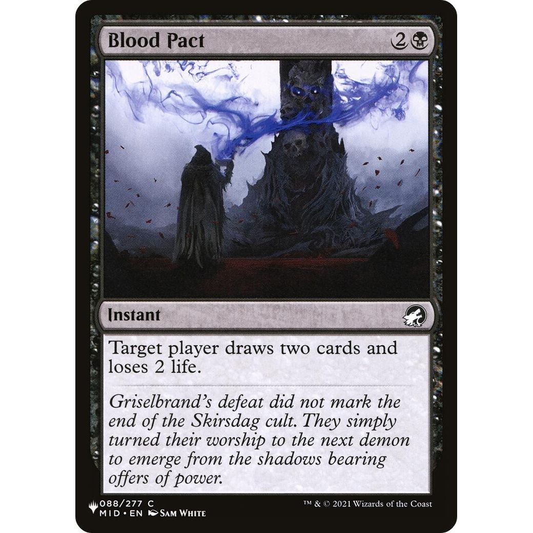 Image for Blood Pact (088/277) (LIST) - Magic: The Gathering