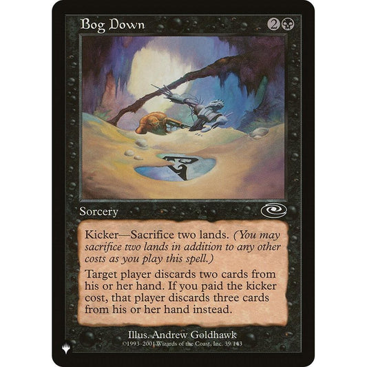 Image for Bog Down (39/143) (LIST) - Magic: The Gathering