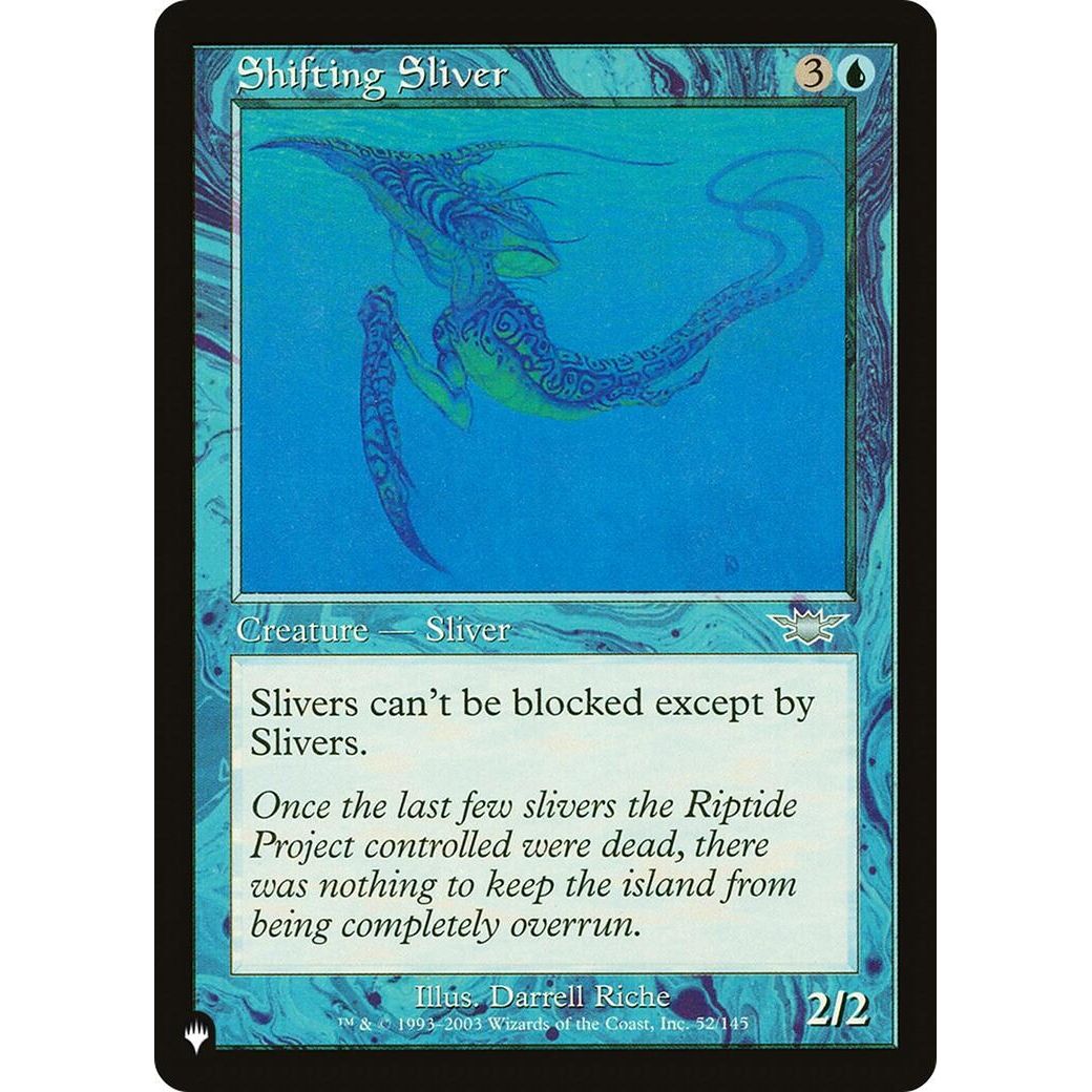 Image for Shifting Sliver (52/145) (LIST) - Magic: The Gathering