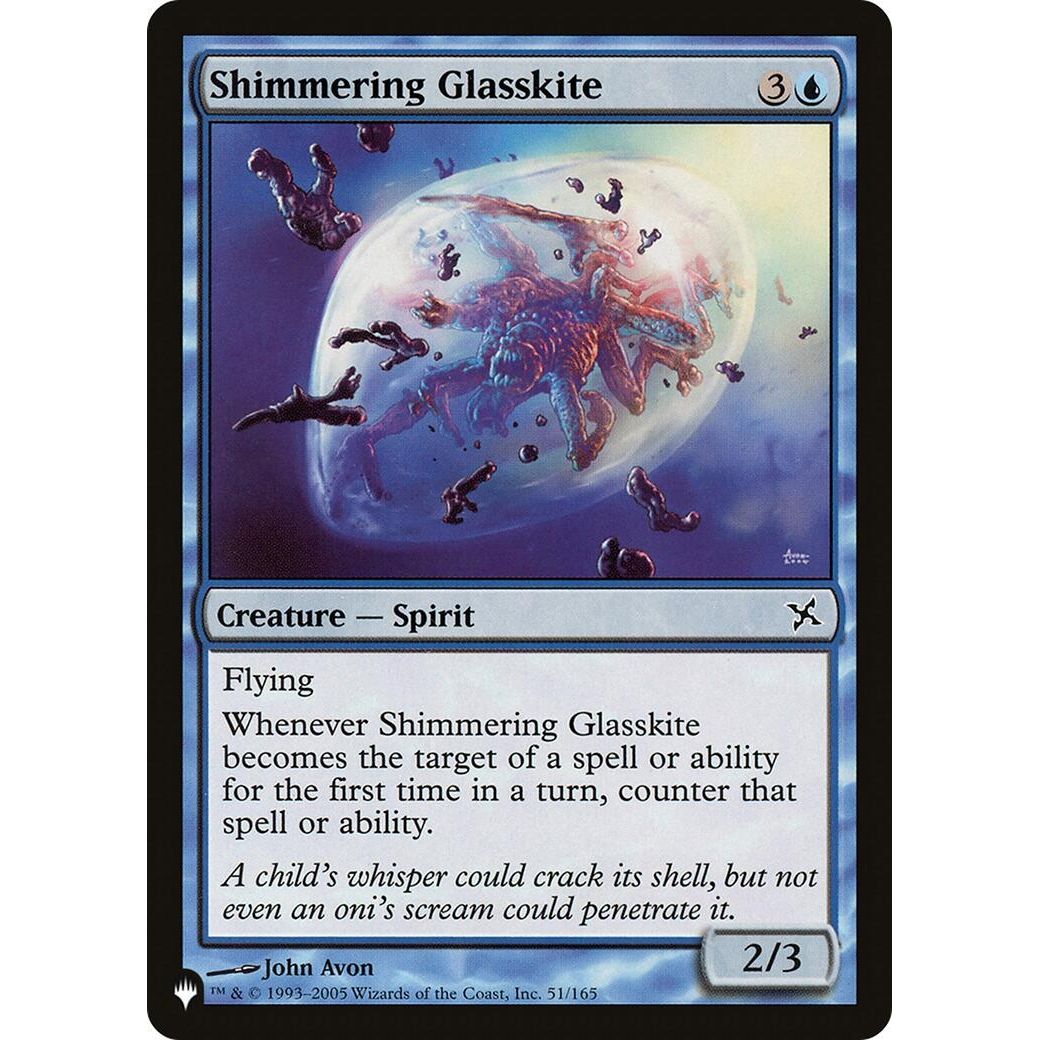 Image for Shimmering Glasskite (51/165) (LIST) - Magic: The Gathering