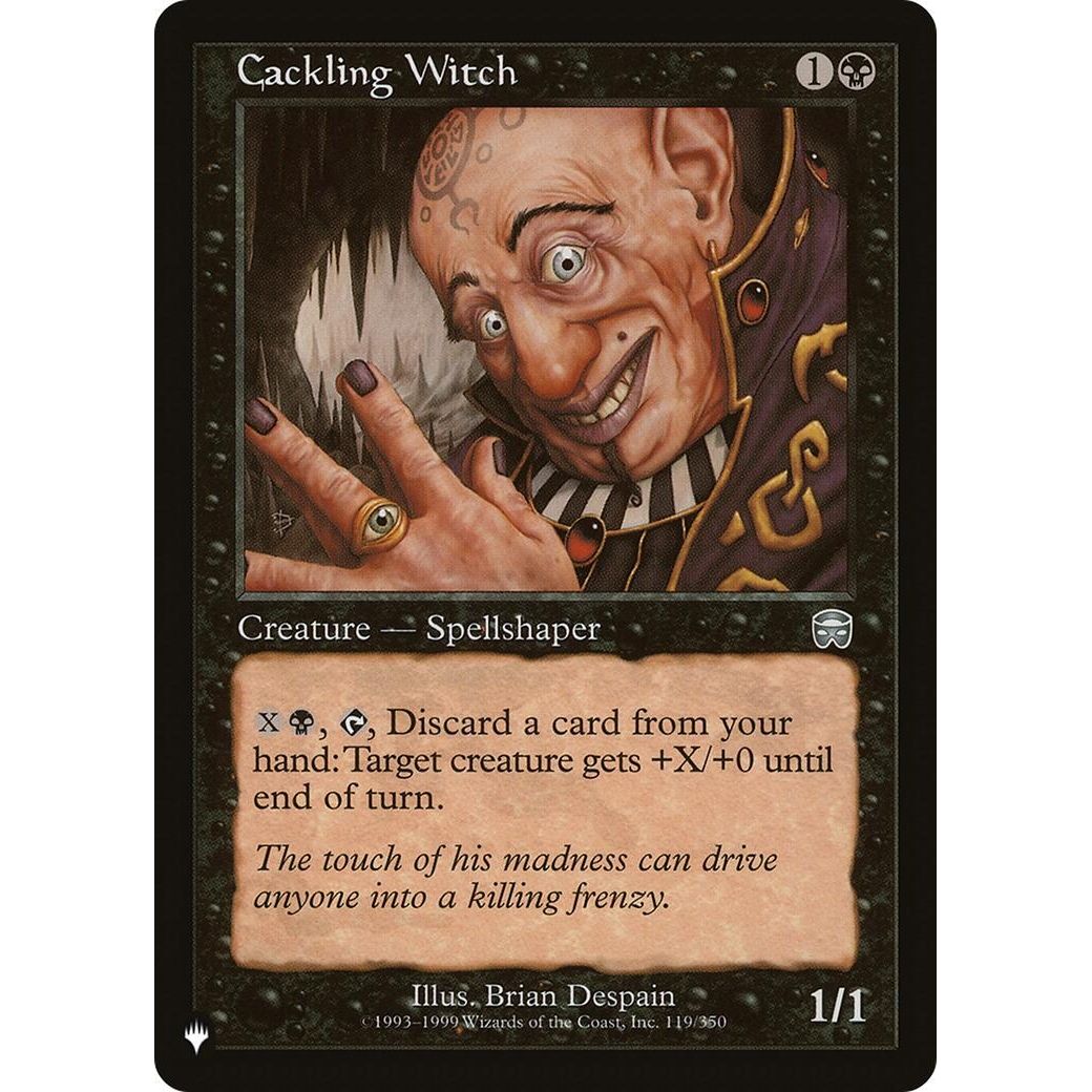 Image for Cackling Witch (119/350) (LIST) - Magic: The Gathering