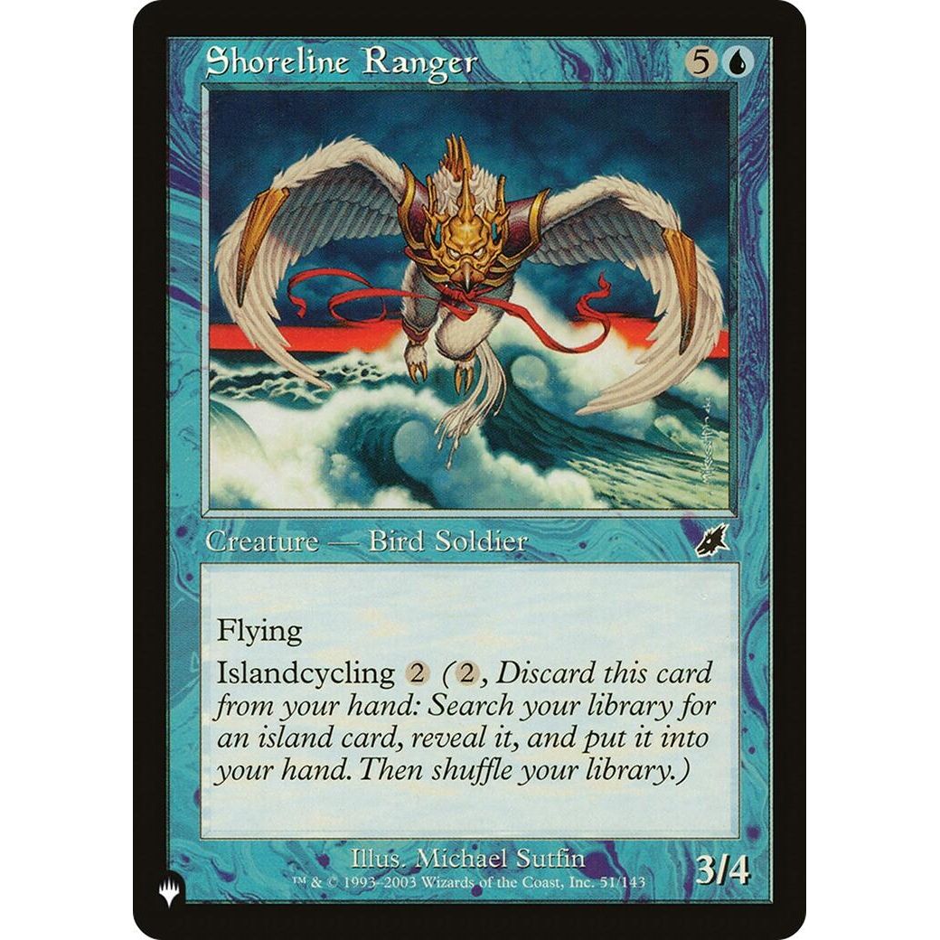 Image for Shoreline Ranger (51/143) (LIST) - Magic: The Gathering