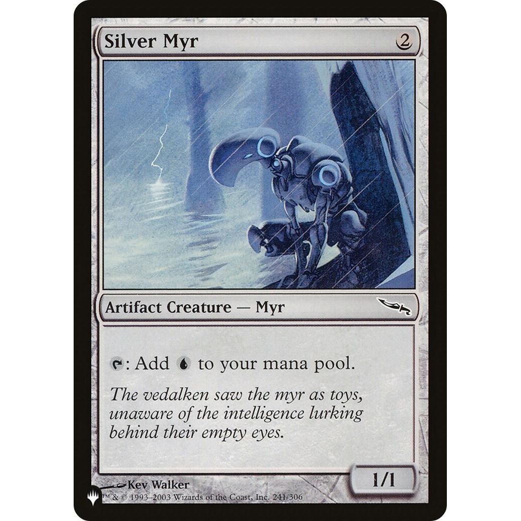 Image for Silver Myr (241/306) (LIST) - Magic: The Gathering