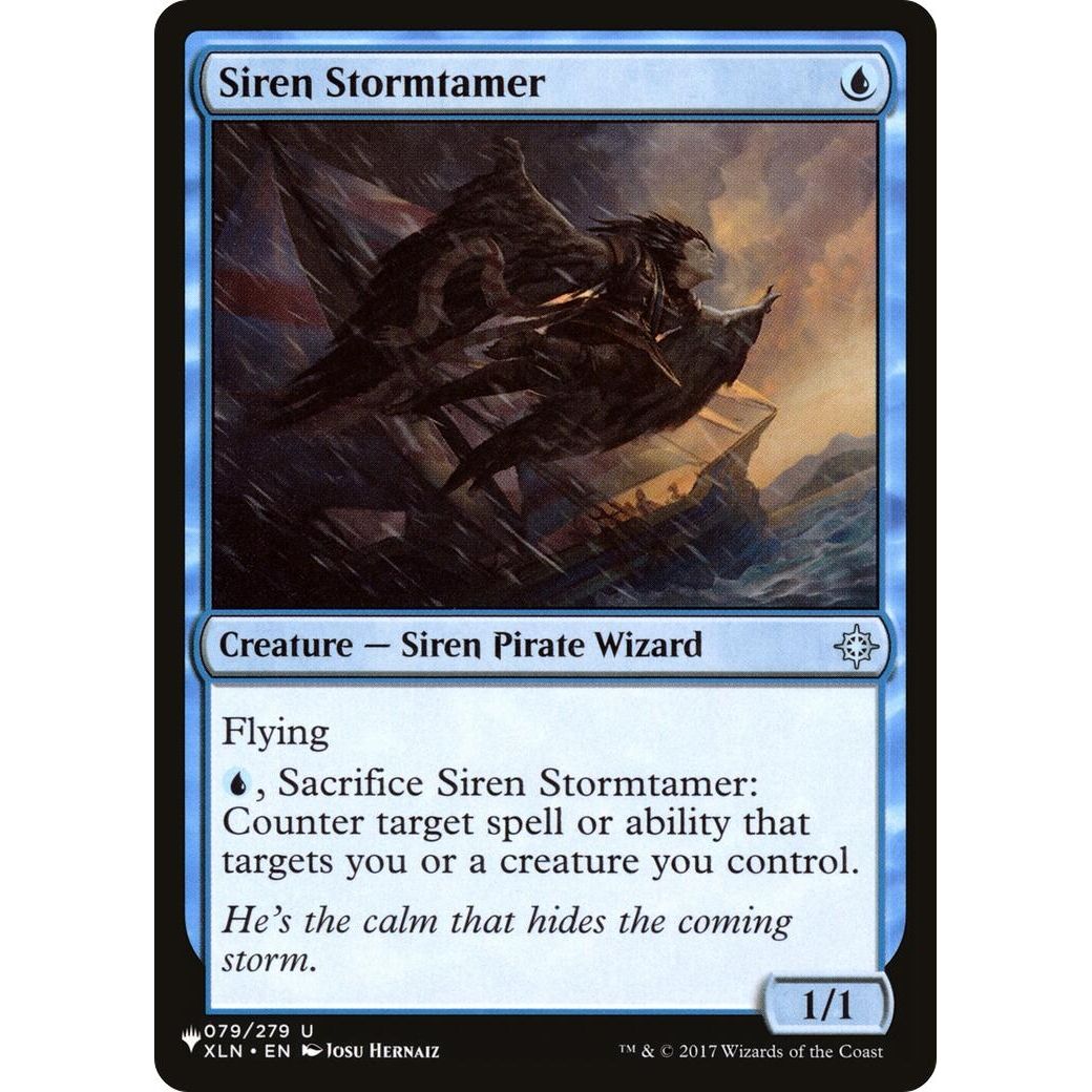 Image for Siren Stormtamer (079/279) (LIST) - Magic: The Gathering