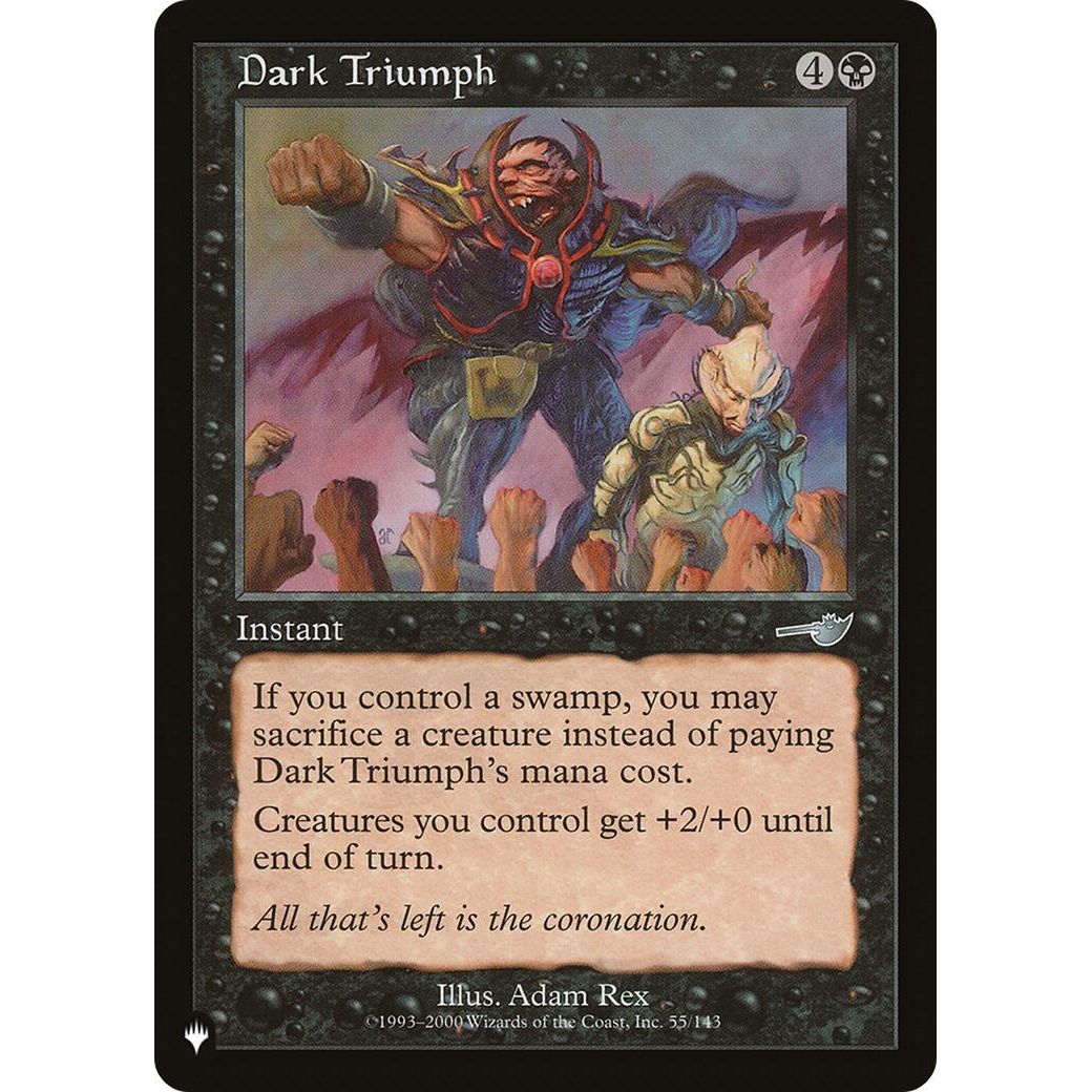 Image for Dark Triumph (55/143) (LIST) - Magic: The Gathering