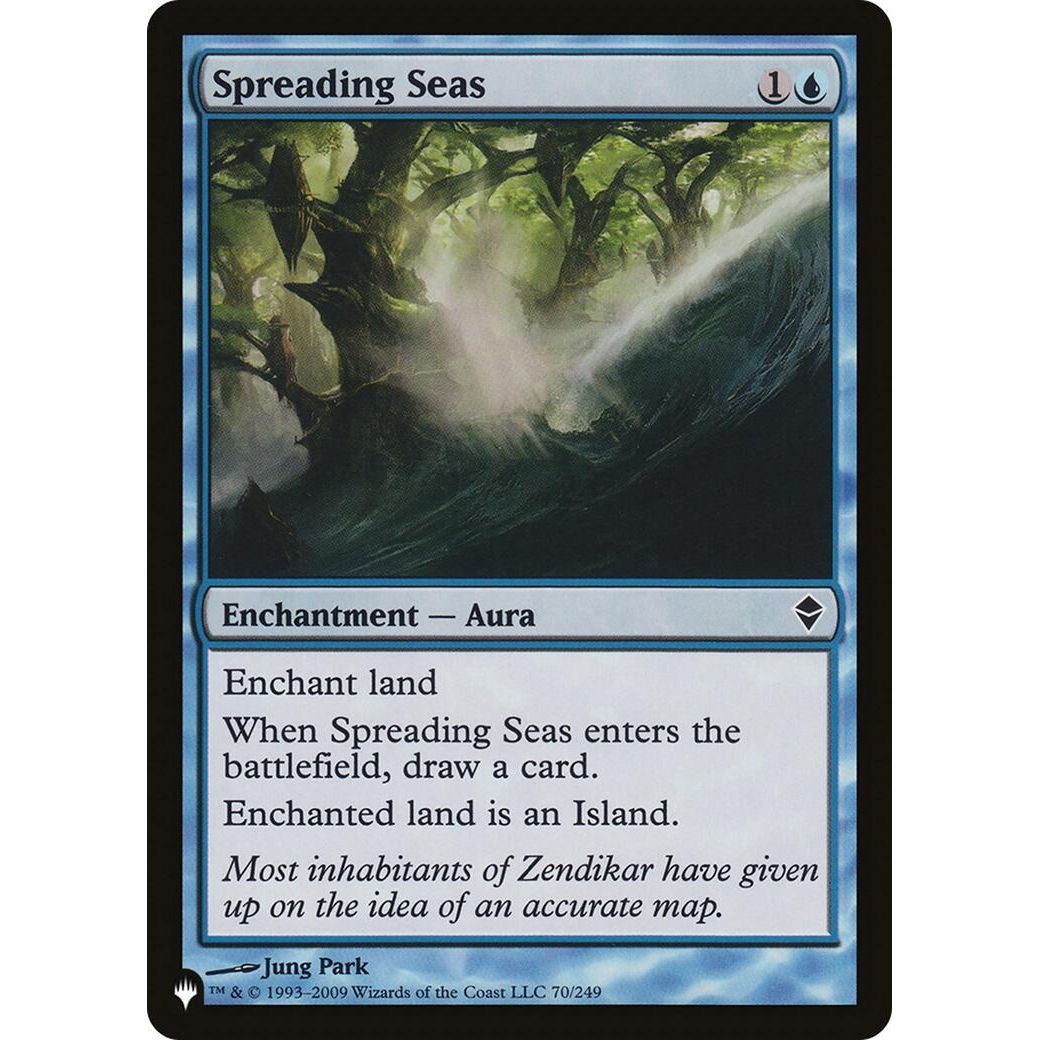 Image for Spreading Seas (70/249) (LIST) - Magic: The Gathering