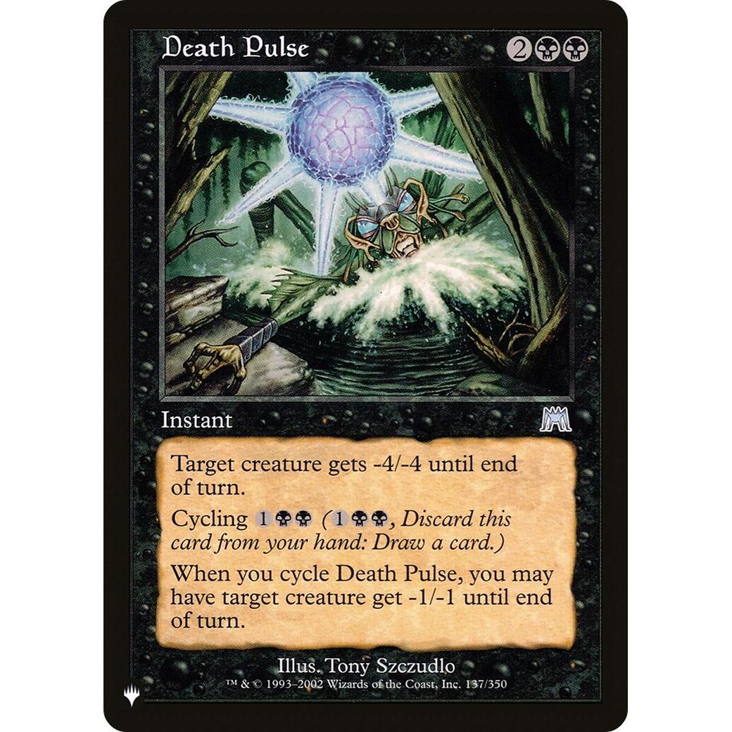 Image for Death Pulse (137/350) (LIST) - Magic: The Gathering