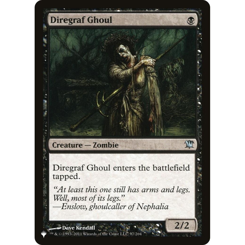 Image for Diregraf Ghoul (97/264) (LIST) - Magic: The Gathering