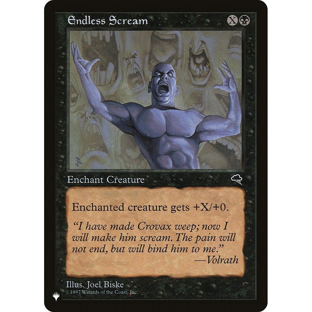 Image for Endless Scream (LIST) - Magic: The Gathering