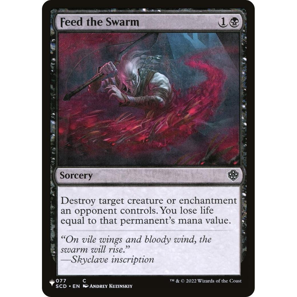 Image for Feed the Swarm (077) (LIST) - Magic: The Gathering