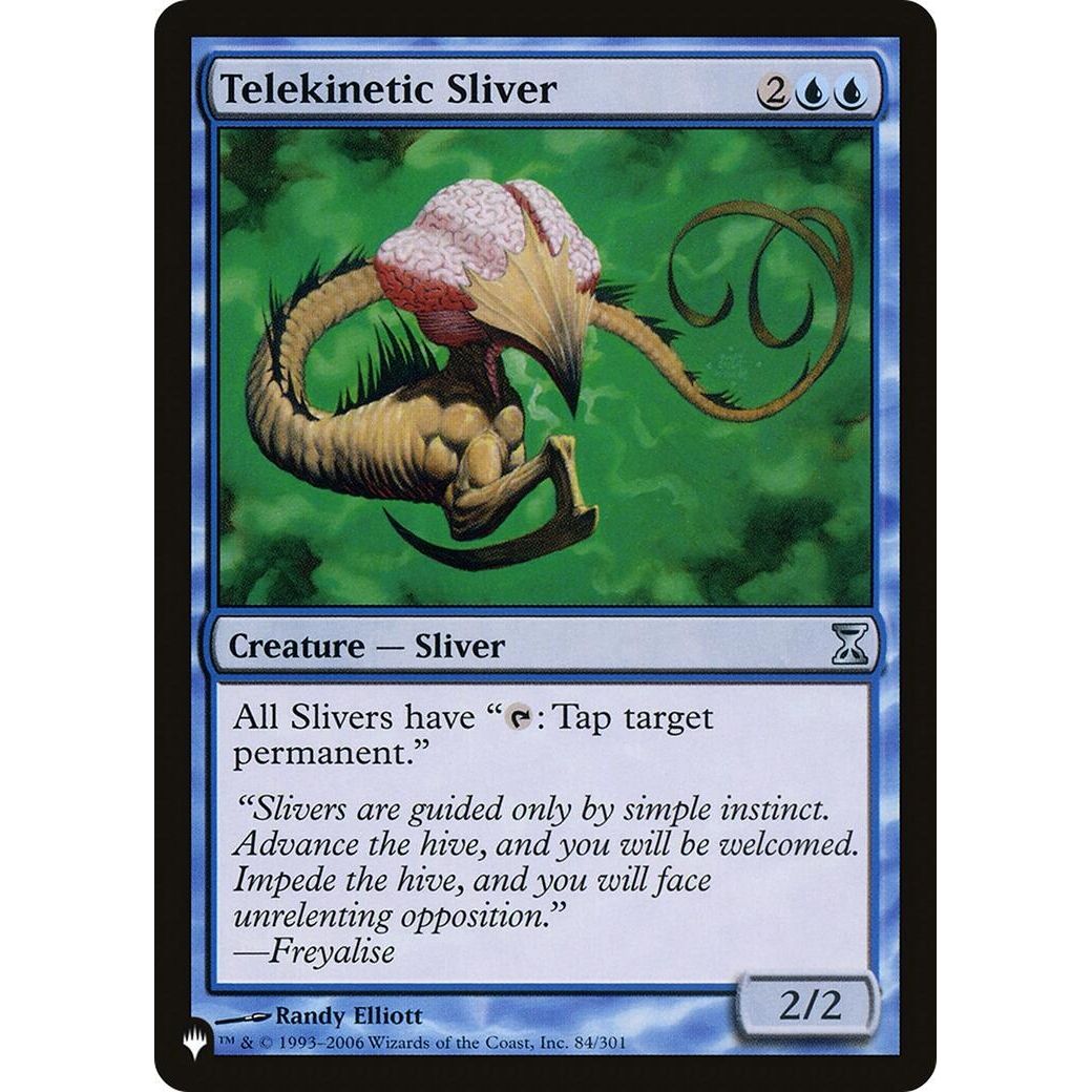 Image for Telekinetic Sliver (84/301) (LIST) - Magic: The Gathering