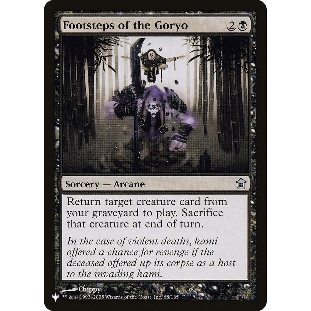 Image for Footsteps of the Goryo (68/165) (LIST) - Magic: The Gathering