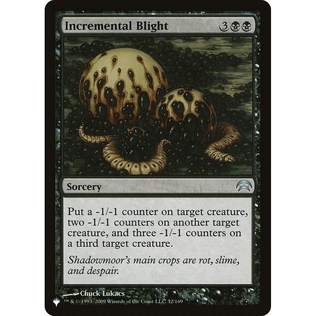 Image for Incremental Blight (32/169) (LIST) - Magic: The Gathering