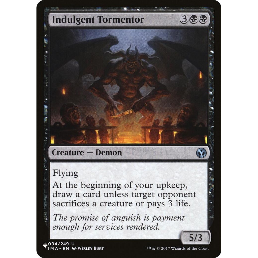 Image for Indulgent Tormentor (094/249) (LIST) - Magic: The Gathering