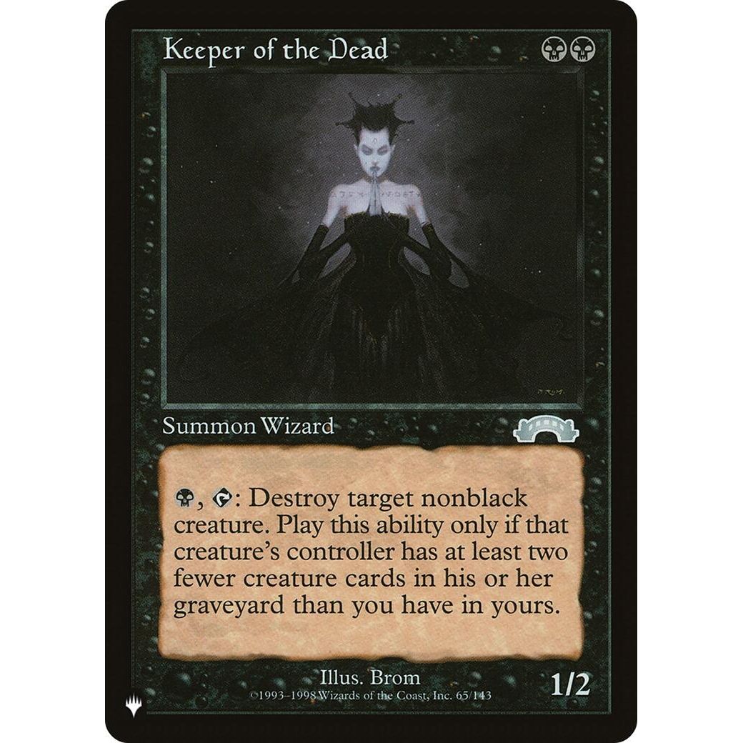 Image for Keeper of the Dead (65/143) (LIST) - Magic: The Gathering