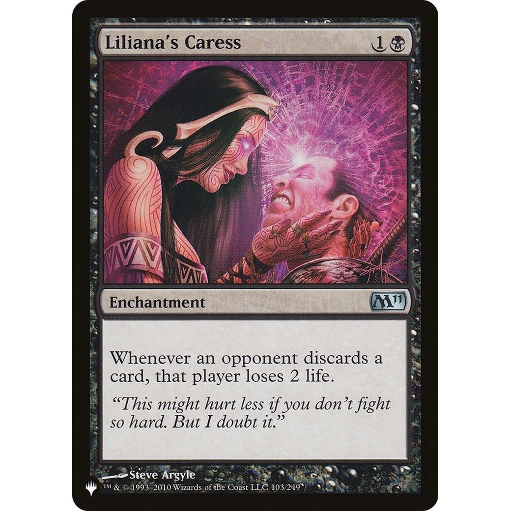 Image for Liliana's Caress (103/249) (LIST) - Magic: The Gathering