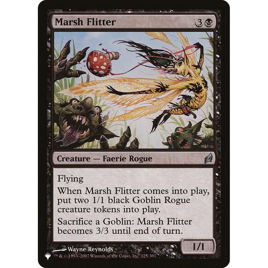 Image for Marsh Flitter (125/301) (LIST) - Magic: The Gathering