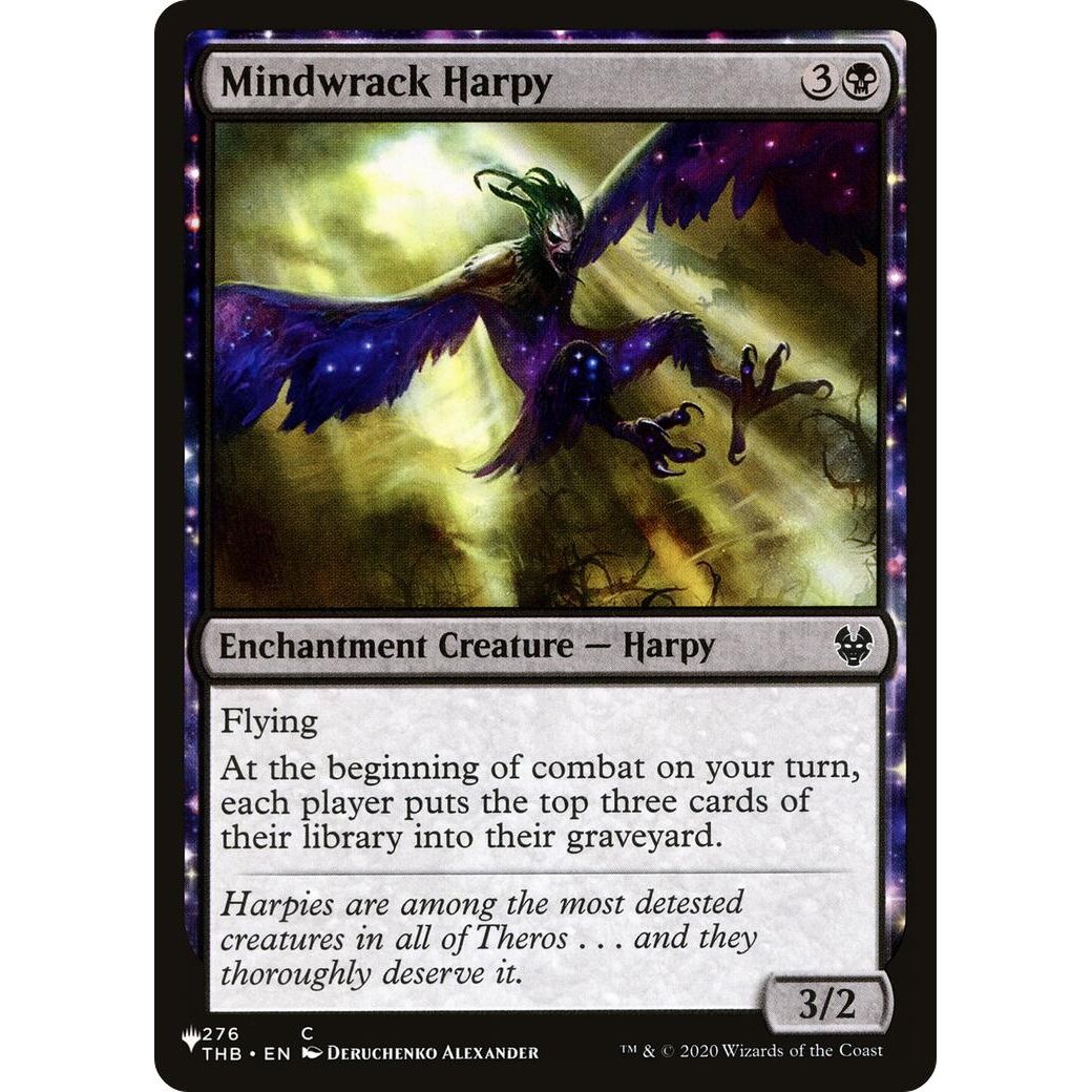 Image for Mindwrack Harpy (276/254) (LIST) - Magic: The Gathering