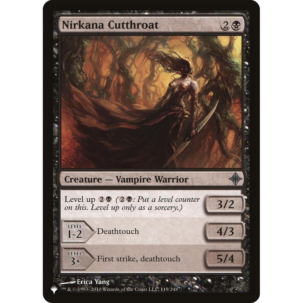 Image for Nirkana Cutthroat (119/248) (LIST) - Magic: The Gathering