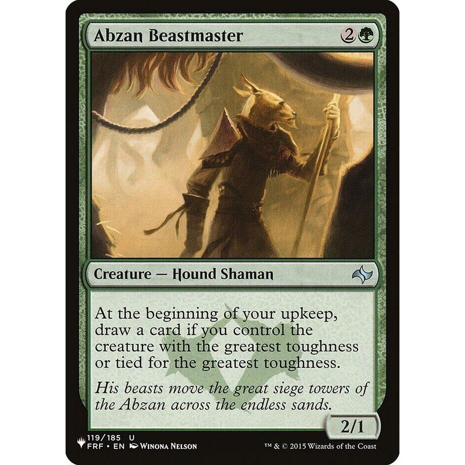 Image for Abzan Beastmaster (119/185) (LIST) - Magic: The Gathering