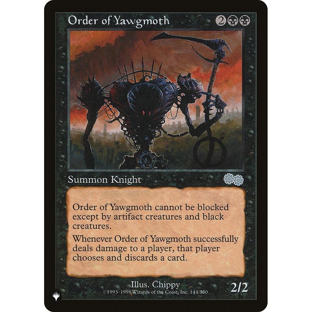 Image for Order of Yawgmoth (USG) (144/350) (LIST) - Magic: The Gathering