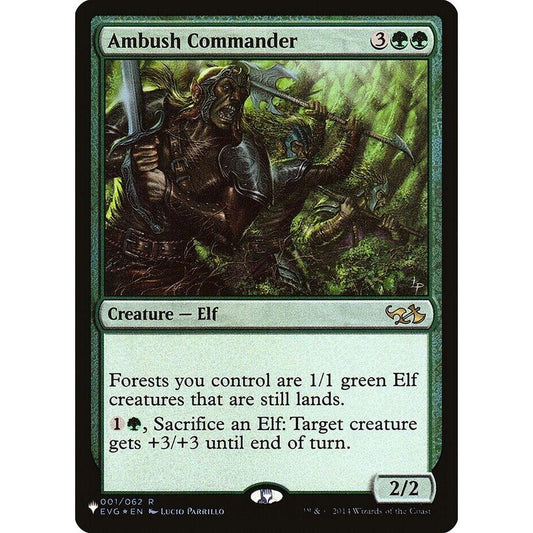 Image for Ambush Commander (001/062) (LIST) - Magic: The Gathering