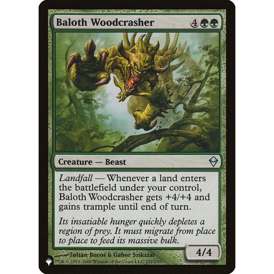 Image for Baloth Woodcrasher (157/249) (LIST) - Magic: The Gathering