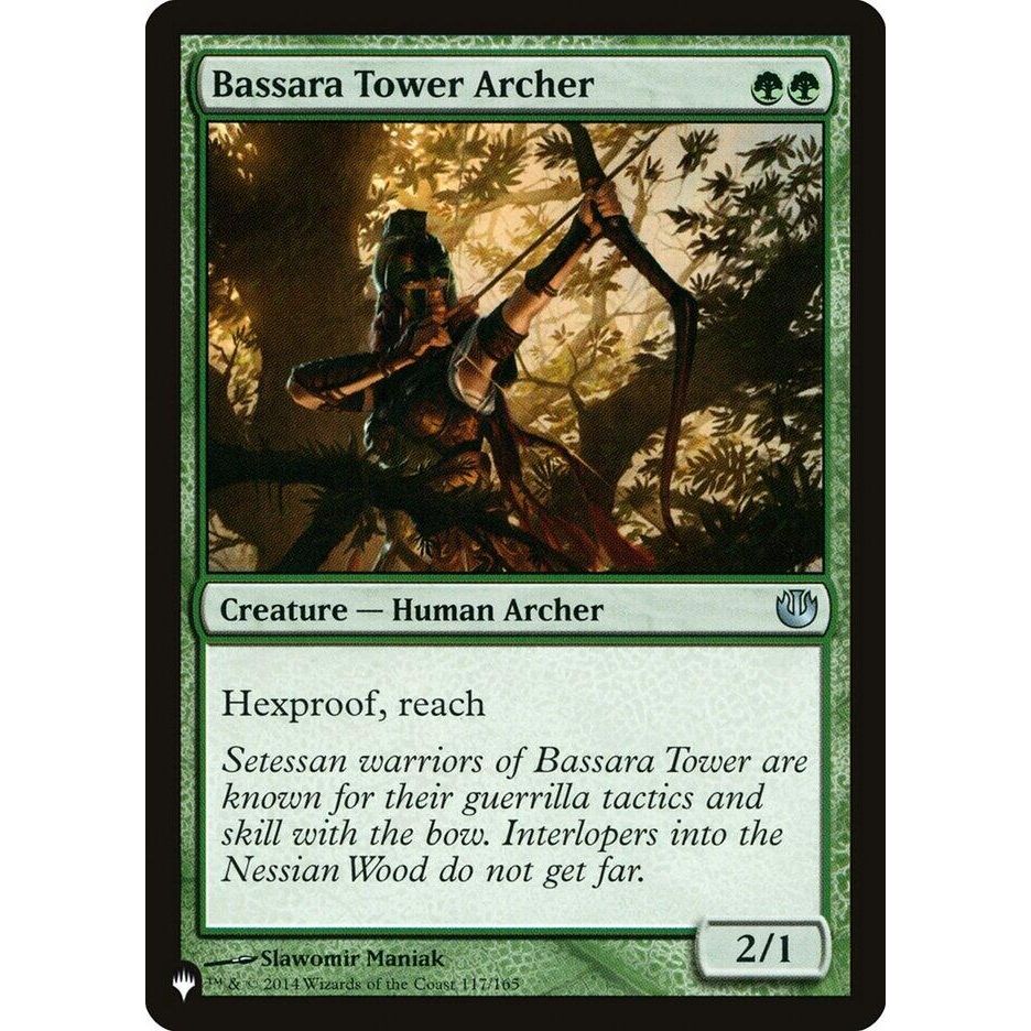 Image for Bassara Tower Archer (117/165) (LIST) - Magic: The Gathering