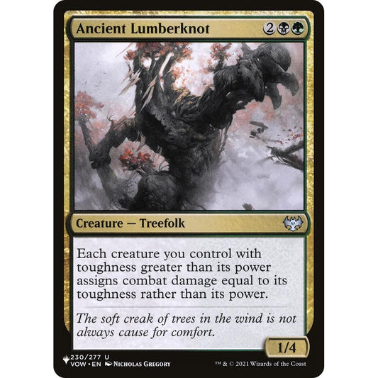 Image for Ancient Lumberknot (230/277) (LIST) - Magic: The Gathering