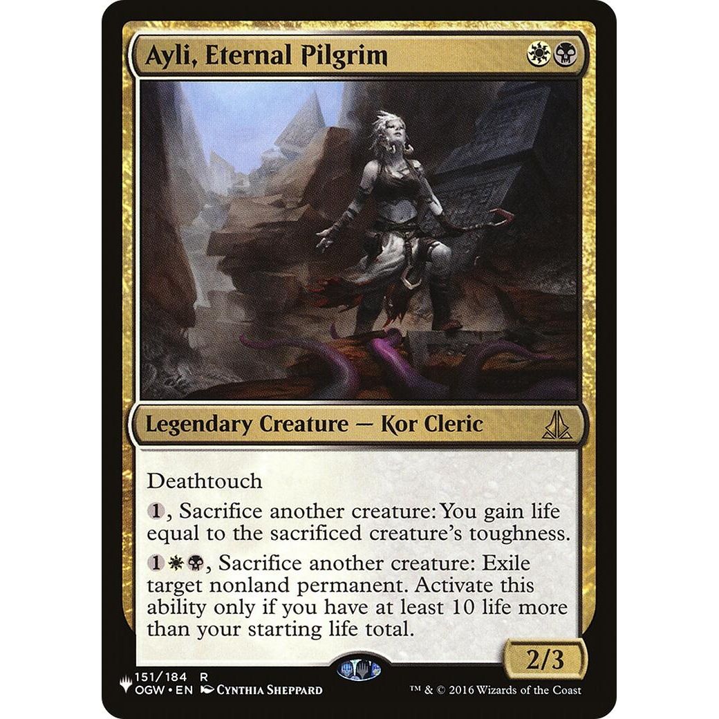 Image for Ayli, Eternal Pilgrim (151/184) (LIST) - Magic: The Gathering