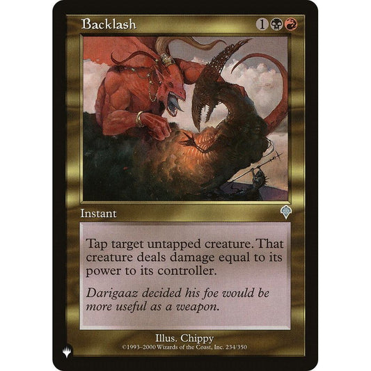 Image for Backlash (234/350) (LIST) - Magic: The Gathering