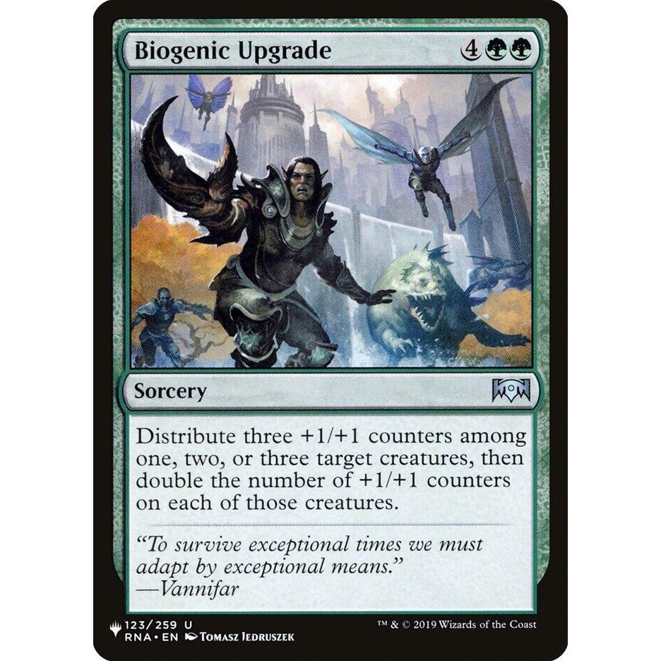 Image for Biogenic Upgrade (123/259) (LIST) - Magic: The Gathering
