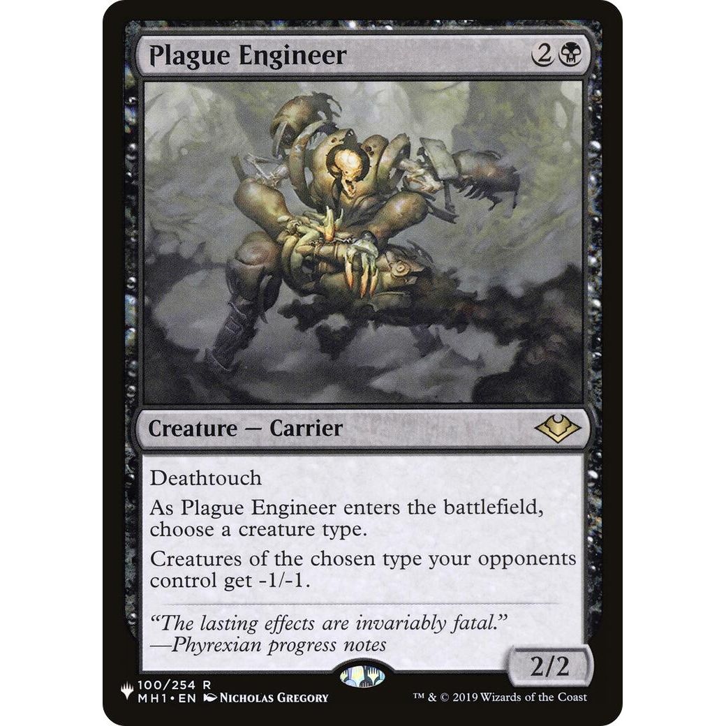 Image for Plague Engineer (100/254) (LIST) - Magic: The Gathering
