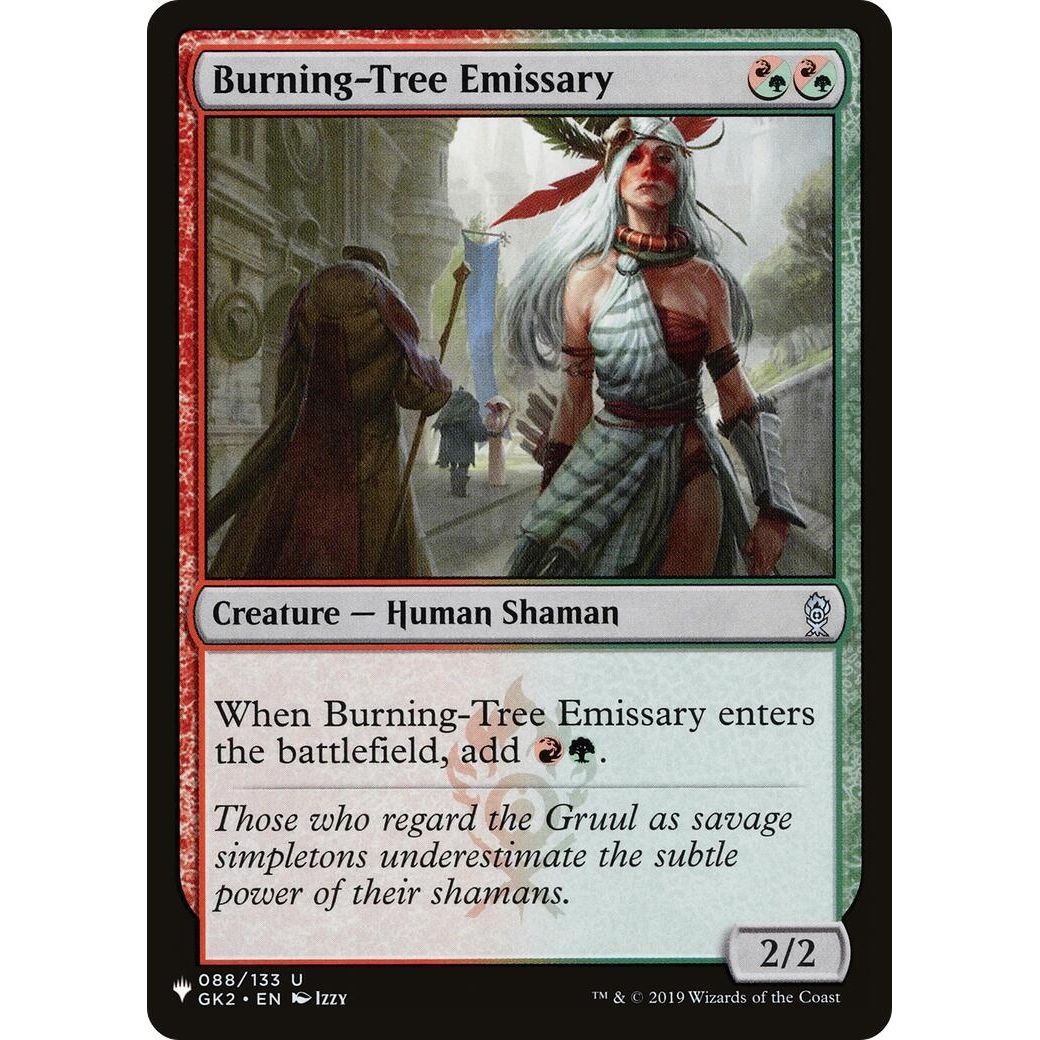 Image for Burning-Tree Emissary (088/133) (LIST) - Magic: The Gathering