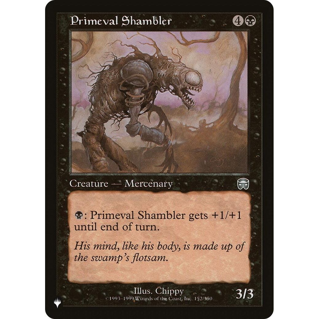 Image for Primeval Shambler (152/350) (LIST) - Magic: The Gathering