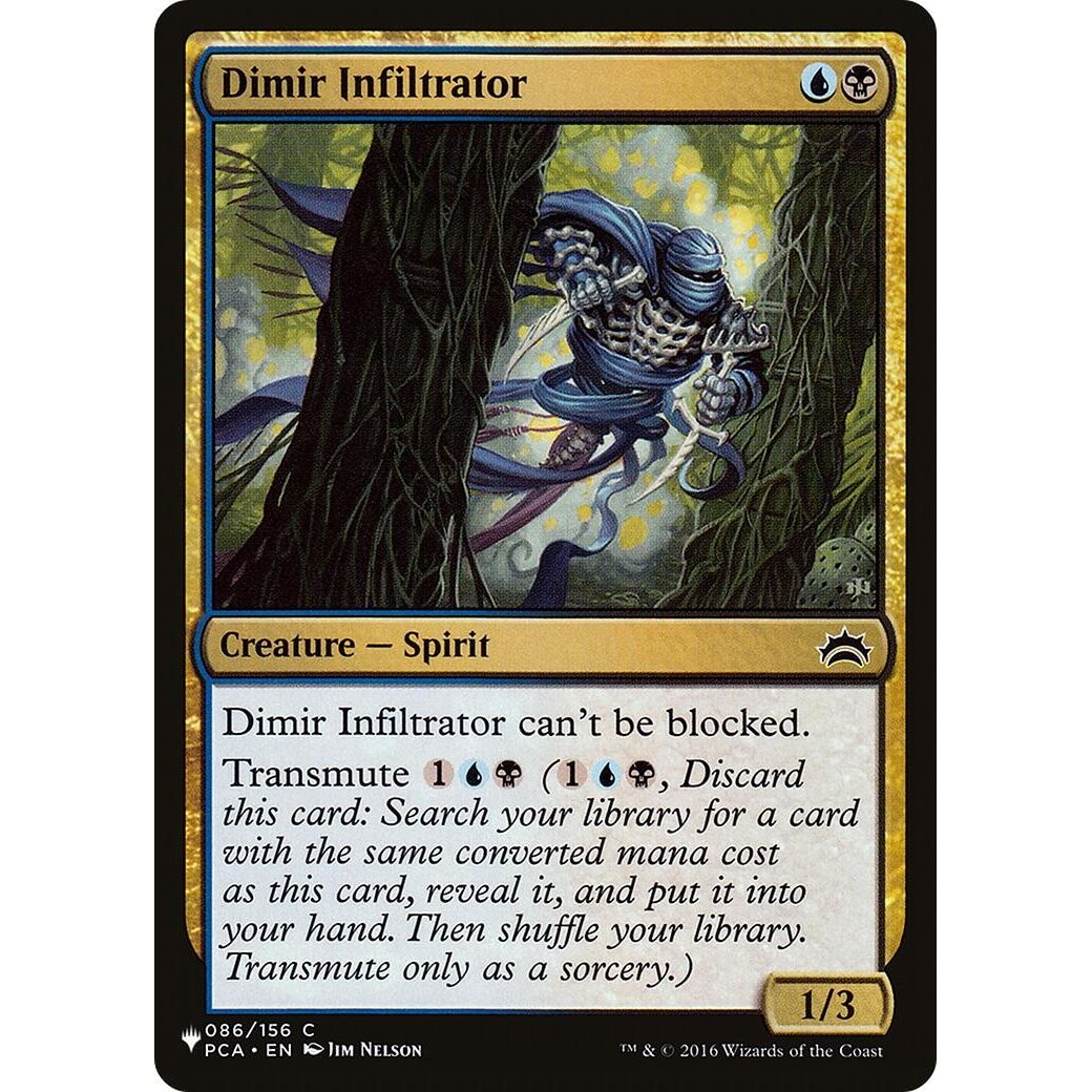 Image for Dimir Infiltrator (086/156) (LIST) - Magic: The Gathering