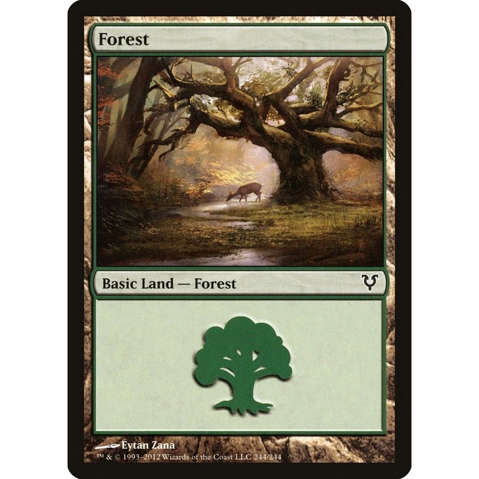 Image for Forest (244) (244) (AVR) - Magic: The Gathering
