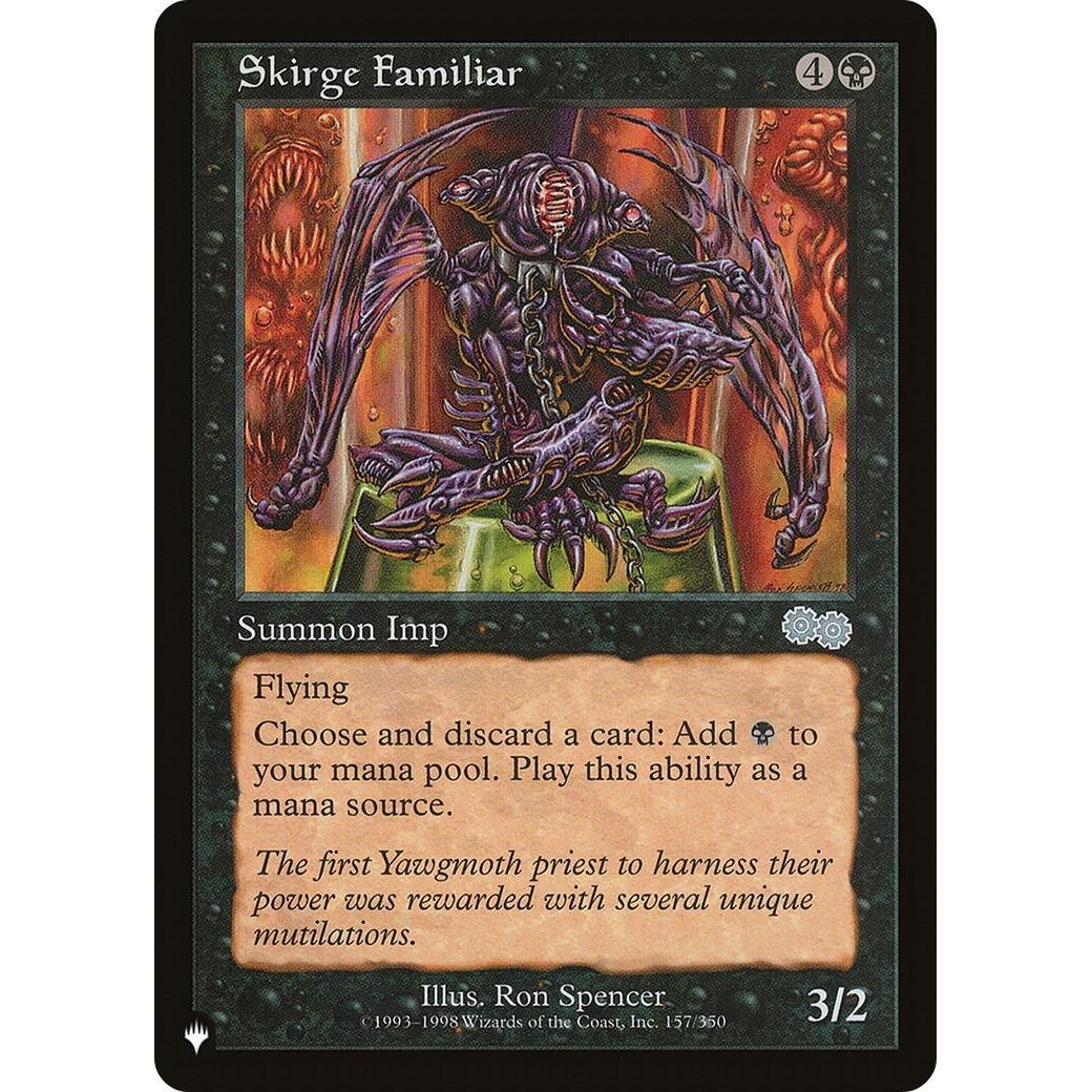 Image for Skirge Familiar (157/350) (LIST) - Magic: The Gathering