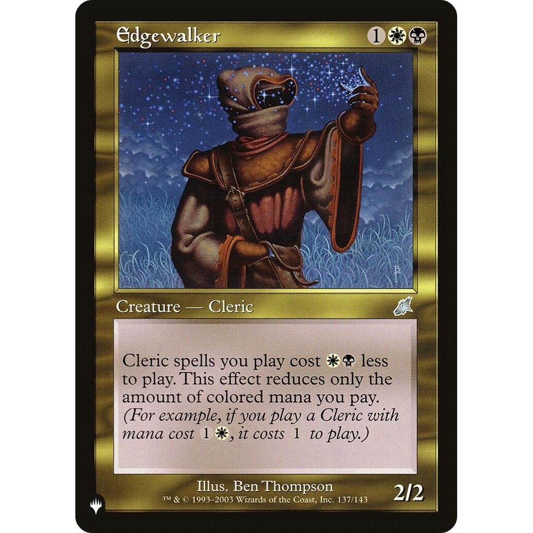 Image for Edgewalker (137/143) (LIST) - Magic: The Gathering