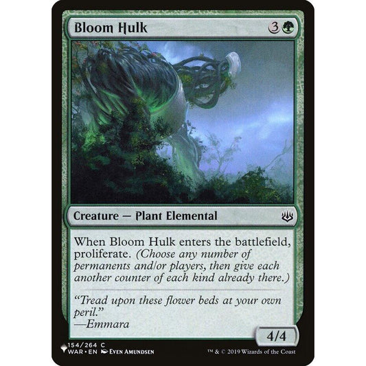 Image for Bloom Hulk (154/264) (LIST) - Magic: The Gathering