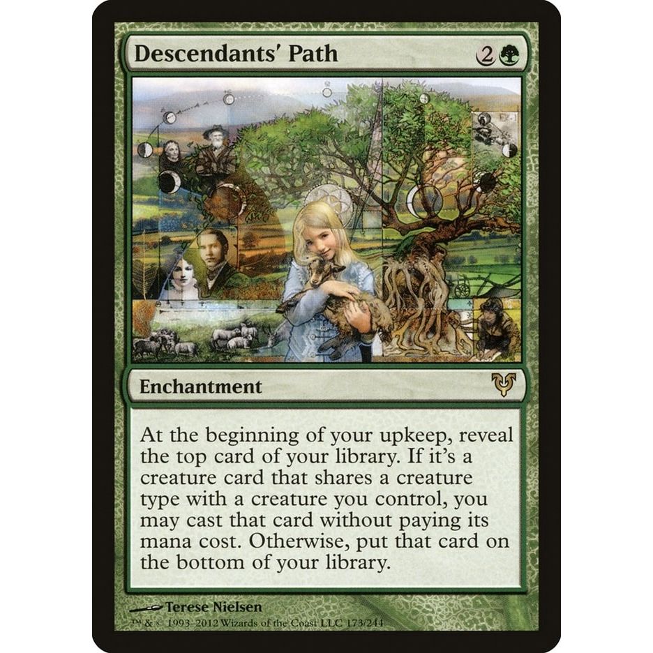 Image for Descendants' Path (173) (AVR) - Magic: The Gathering