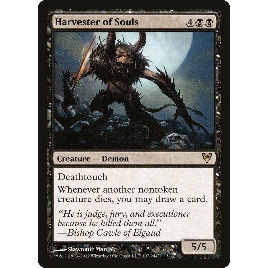 Image for Harvester of Souls (107) (AVR) - Magic: The Gathering