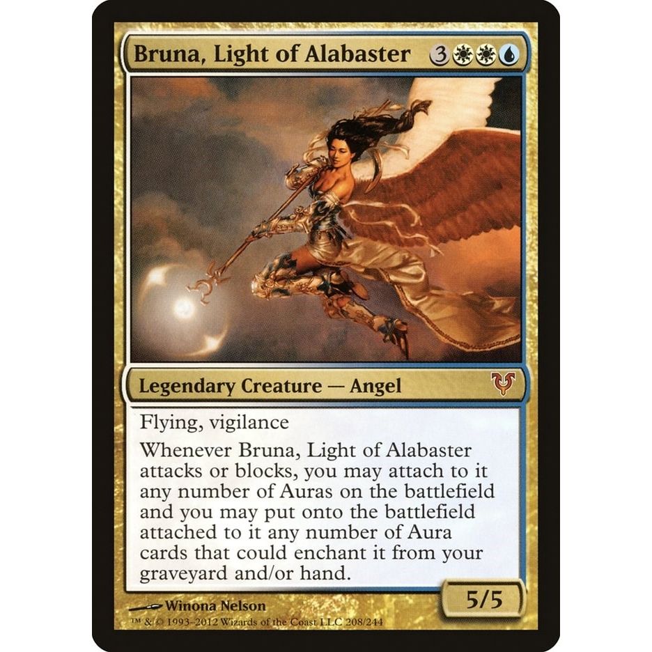 Image for Bruna, Light of Alabaster (208) (AVR) - Magic: The Gathering