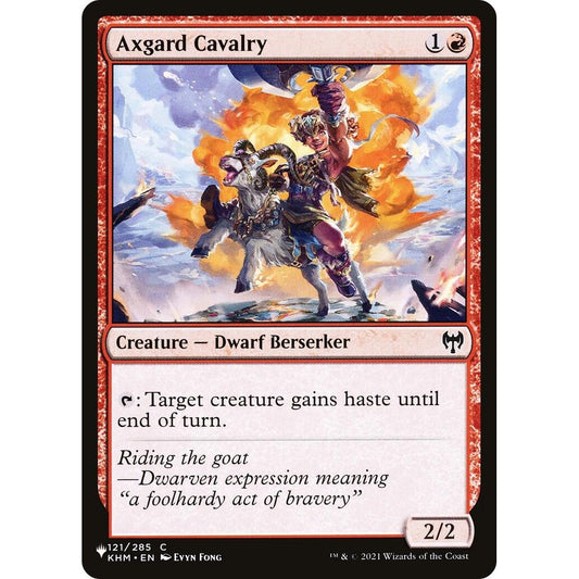 Image for Axgard Cavalry (121/285) (LIST) - Magic: The Gathering