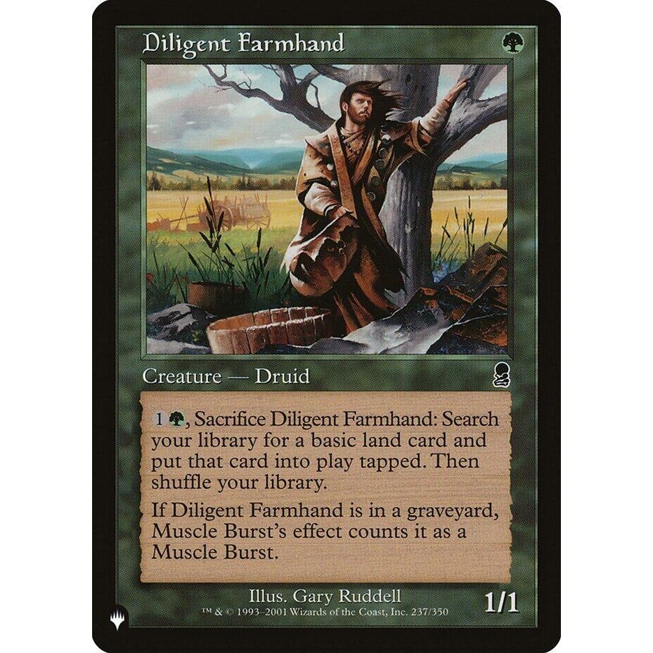 Image for Diligent Farmhand (237/350) (LIST) - Magic: The Gathering