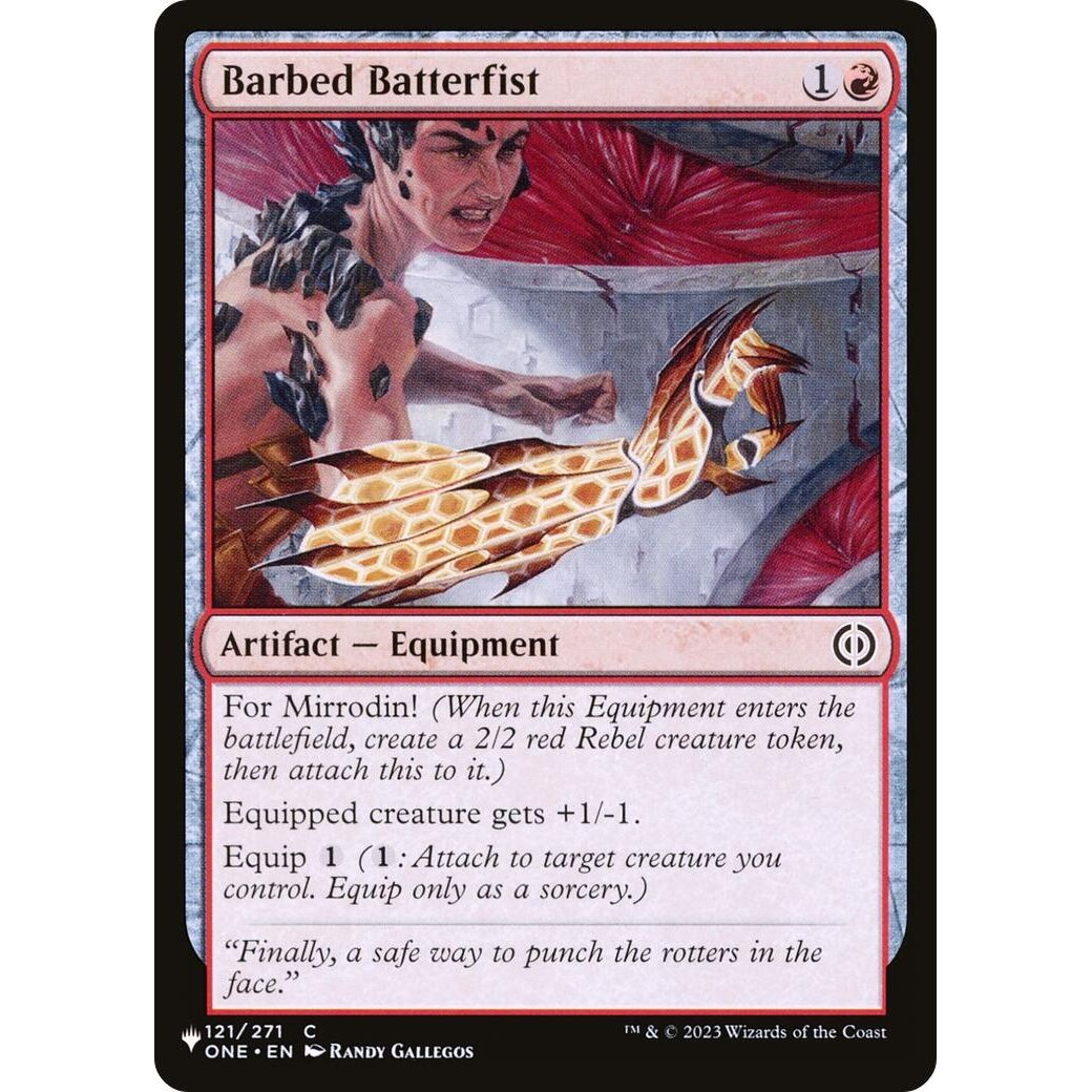Image for Barbed Batterfist (121/271) (LIST) - Magic: The Gathering